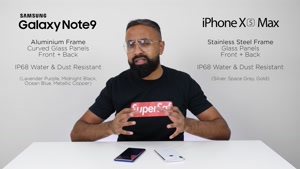 مقایسه iPhone XS Max و Samsung Galaxy Note 9