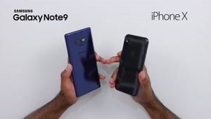 مقایسه کامل بین گوشی iphone x و samsung galaxy note 9