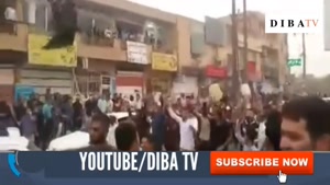 تظاهرات گروهی از مردم خرمشهر روز جمعه هشتم تیر ماه برای اعتراض به کم ‌آبی و شوری بیش از حد آب