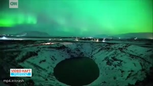 تصاویر زیبا از شفق قطبی در ایسلند