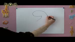 آموزش نقاشی به کودکان - مار زبل