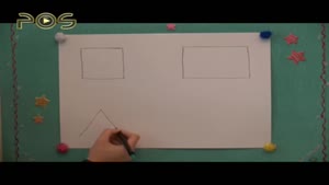 آموزش نقاشی با اشکال هندسی به کودکان