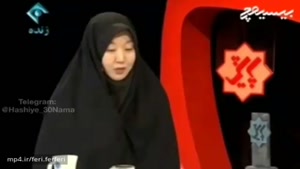 زن مسلمان شده‌ی چینی رو آوردن تو برنامه‌ی تلویزیونی