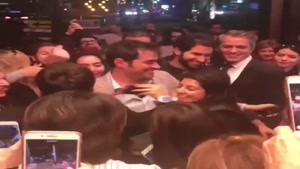 عرق شرم برپیشانی شهاب حسینی☺️
