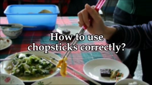 اموزش غذا خوردن با قاشق چنگال ژاپنیHow To Hold Chopsticks Correctly