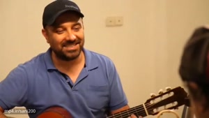 اجرای آهنگ "چشمات چه مهربونه" توسط "برزو ارجمند"