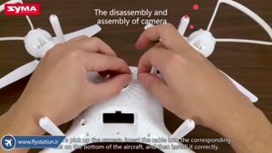 آموزش کوادکوپتر دوربین دار سایما X25 Pro با دوبله فارسی