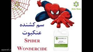Spider wondercideسم قوی علیه انواع عنکبوت