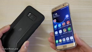 تست سرعت بین دو گوشی Galaxy S8 و S7 Edge از کمپانی سامسونگ 4K