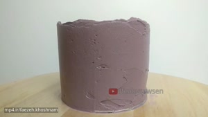 آموزش تزیین کیک 3طبقه