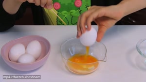 درست کردن ژله های تخم مرغی