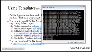 04- Zabbix for beginners– Working with Zabbix– Part3- Templates with Zabbix Agent