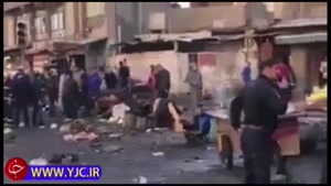 اولین فیلم از حمله انتحاری در بغداد 