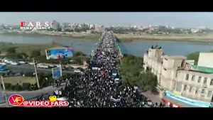 ایران یک‌صدا علیه تخریبگران/ جمعیت بی‌نظیر مردم در راهپیمایی امروز