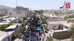 حضور مردم داراب در راهپیمایی روز قدس