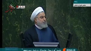 روحانی: کاخ سفید فکر نکند که از پایان جلسه امروز خوشحال می‌شود