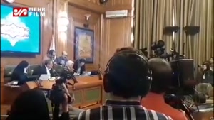لحظه اعلام آرا «محمدعلی افشانی» به عنوان شهردار تهران