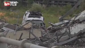 حادثه ریزش پل در جنوای ایتالیا