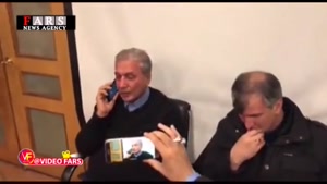 گریه شدید وزیر کار در گفت‌و‌گوی تلفنی با خانواده خدمه نفتکش «سانچی»