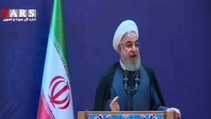 روحانی: آمریکا می خواست ما هم از برجام خارج شویم تا همه تحریم های قطعنامه برگردد
