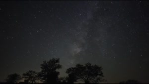 تایم لپس زیبا از ستارگان کهکشان راه شیری