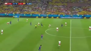 خلاصه بازی لهستان ۰ - کلمبیا ۳