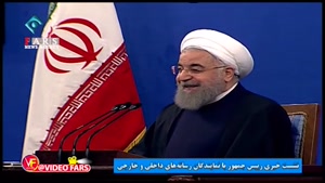 روحانی: به سینما علاقه دارم ولی هنوز فیلم‌های جشنواره را ندیده‌ام