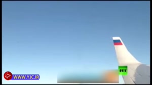 اسکورت هواپیمای رئیس جمهور روسیه توسط جت جنگی