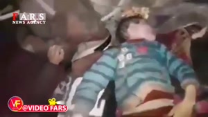 فیلم تکان‌دهنده از جنایت تکفیری‌ها در سوریه با سلاح شیمیایی(18 )