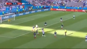 خلاصه بازی فرانسه ۴ - آرژانتین ۳
