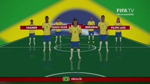 شماتیک تیم های برزیل و مکزیک جام جهانی 2018