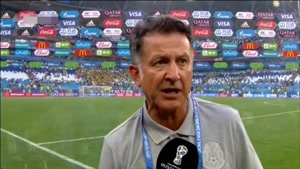 مصاحبه سرمربی مکزیک بعد از باخت به برزیل در جام جهانی 2018