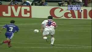 بازی فرانسه و کرواسی در جام جهانی 1998