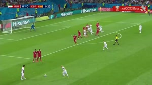 خلاصه نیمه اول بازی ایران و اسپانیا