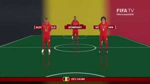 شماتیک ترکیب انگلیس بلژیک رده بندی 2018
