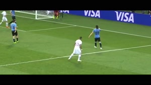 ریکاردو کوارشما در بازی اروگوئه و پرتغال