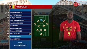 ترکیب دو تیم بلژیک و پاناما در بازی گروهی جام جهانی 2018