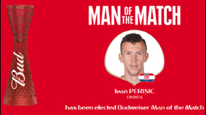 بهترین بازیکن بازی انگلیس و کرواسی 2018 روسیه