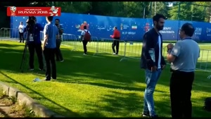 تمرین تیم ملی بعد از پیروزی شیرین برابر مراکش