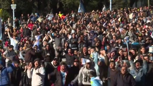 واکنش تماشاگران آرژانتین به از دست رفتن پنالتی مسی