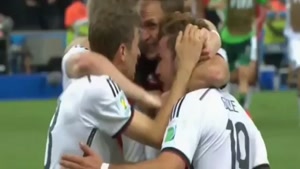 گل قهرمانی آلمان در جام جهانی 2014