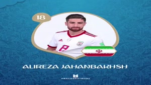 تصاویر بازیکنان تیم ملی فوتبال ایران به تفکیک شماره پیراهن