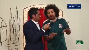 طنز تیم ملی مکزیک توسط هومن گامنو