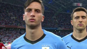 لحظه ورود و سرود تیم های اروگوئه و پرتغال جام جهانی 2018