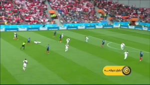 صعود فرانسه با برد مقابل پرو