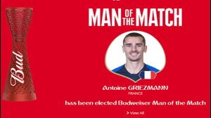 بهترین بازیکن بازی فرانسه و کرواسی فینال 2018