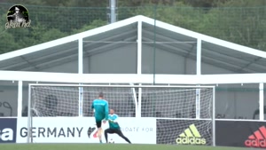 تمرینات مانوئل نویر برای جام جهانی 2018