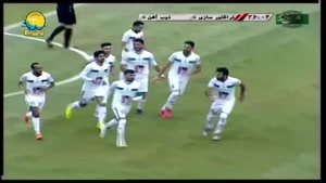 گل اول ذوب آهن به تراکتورسازی توسط محسن مسلمان (کاشته )