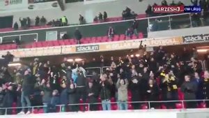 هجوم هواداران آیک سوئد پس از قهرمانی در لیگ