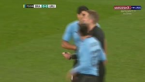 تک گل نیمار به تیم ملی اروگوئه
